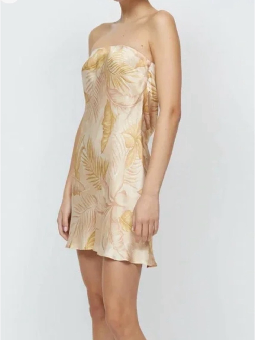 BEC + BRIDGE Dusty Palms Mini Dress | Size 6 US | Worn Once